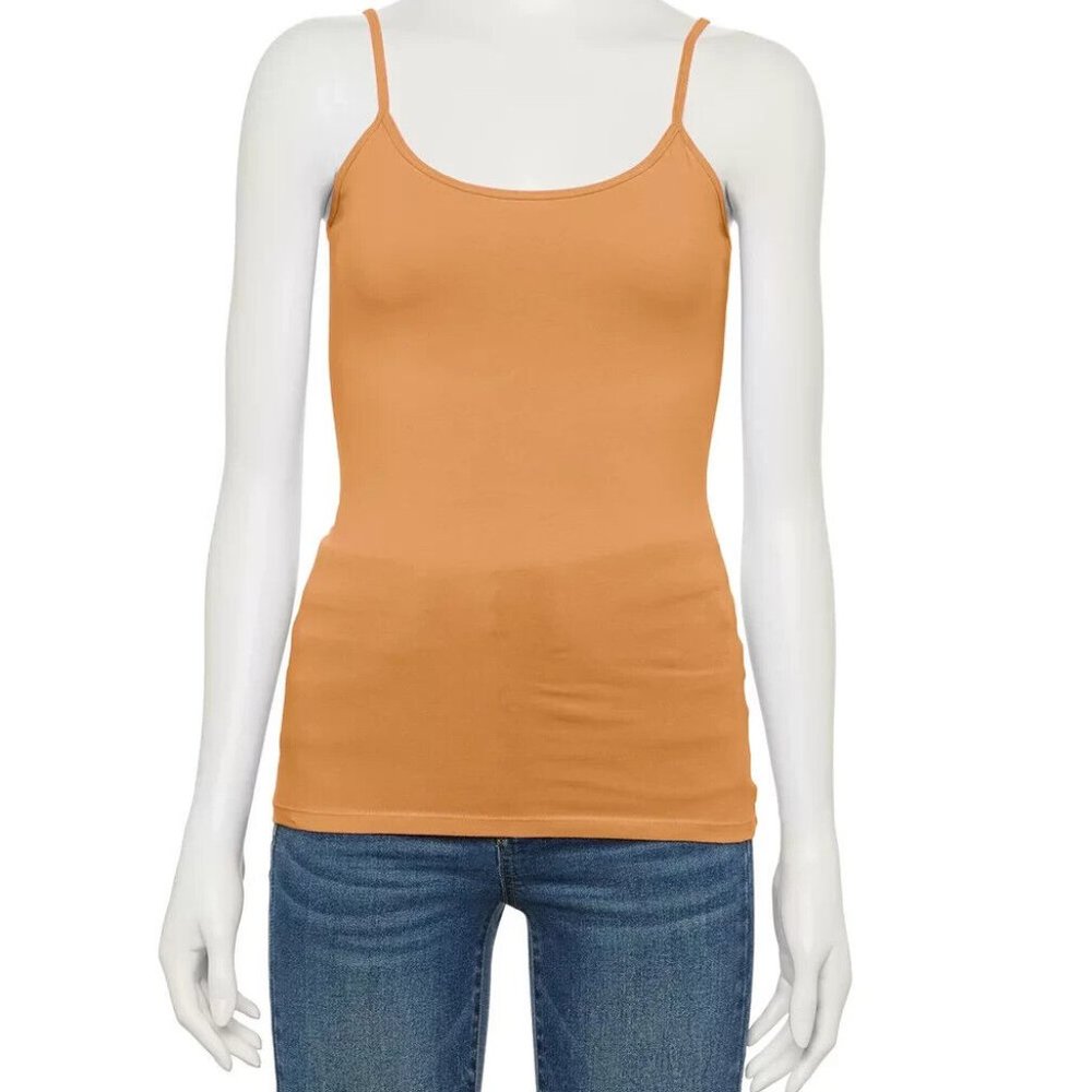Juniors' SO® Favorite Scoopneck Jersey Cami/XL